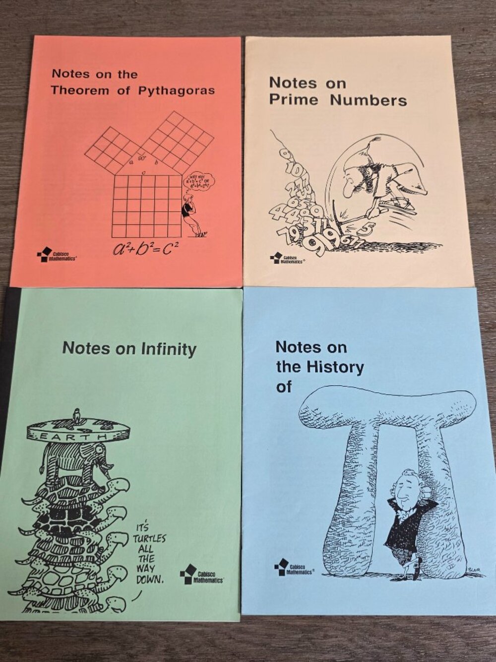 Mathematical Informational Booklets - Set of 4